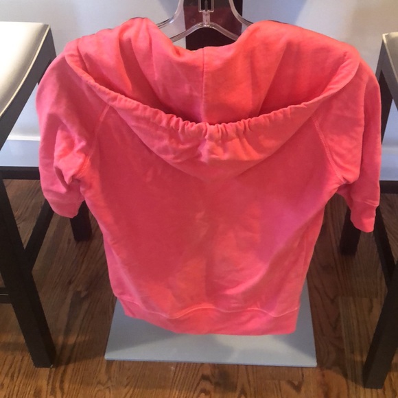 J. Crew XS Pullover hoodie in pink. - Picture 4 of 6